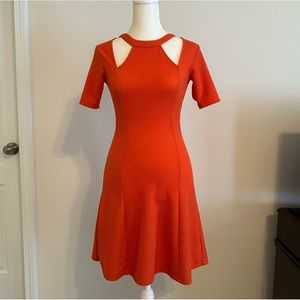 1960s Style A-Line Cutout Dress